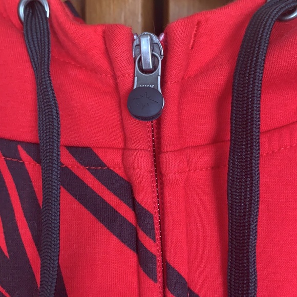 Polaris RZR hooded zip up sweatshirt.  Small - Picture 2 of 5